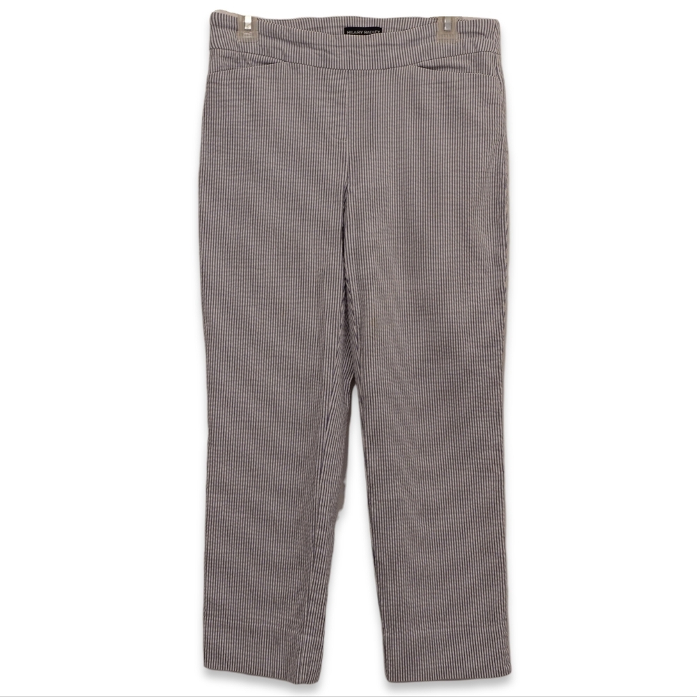 Hilary Radley - Blue & White Stripped Pants Size M
